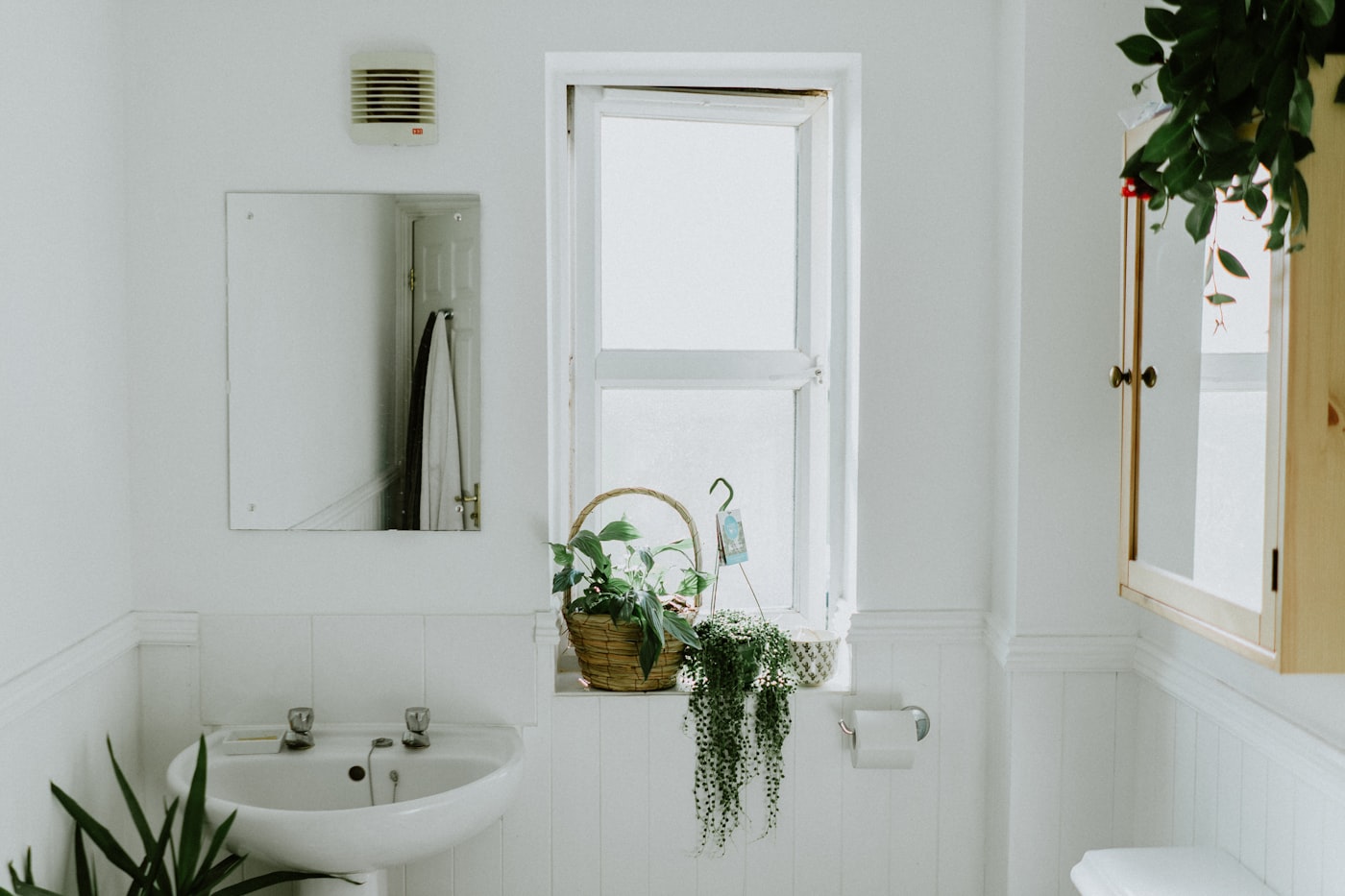 Detailed clean bathroom